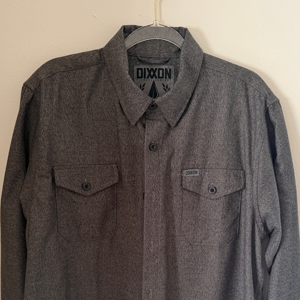DIXXON Charcoal Long Sleeve Shirt